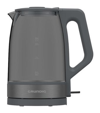 Grundig 6440 Paslanmaz Çelik 1.7 lt 2200 W Klasik Gri Kettle