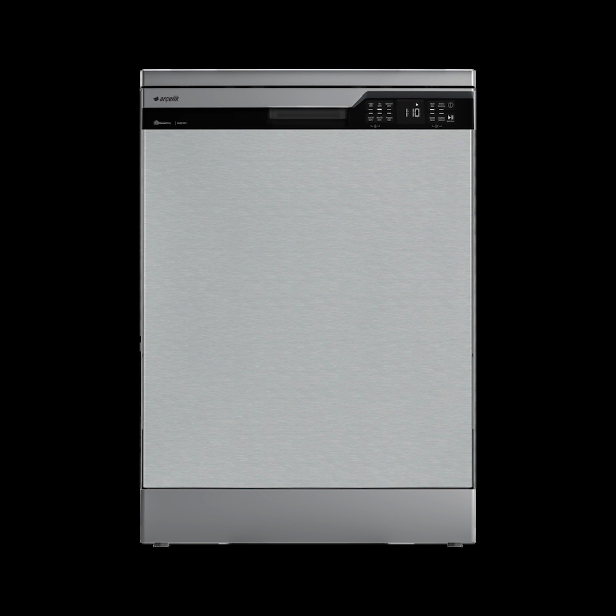 Arçelik 6455 WF I 7 Programlı D Enerji Sınıfı 14 Kişilik Wifi Çekmeceli Inox Solo Bulaşık Makinesi