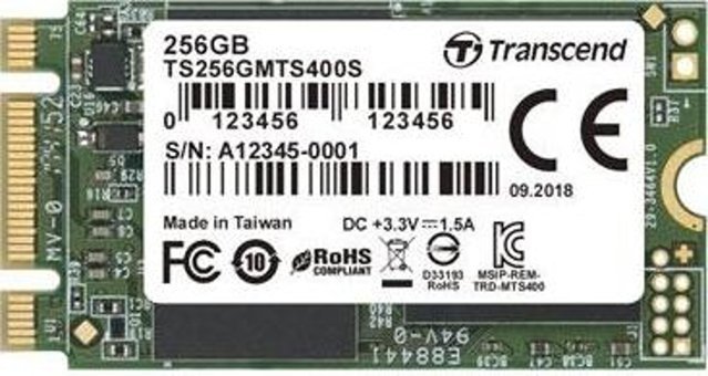 Transcend MTS400S TS256GMTS400S SATA 256 GB 2.5 inç SSD
