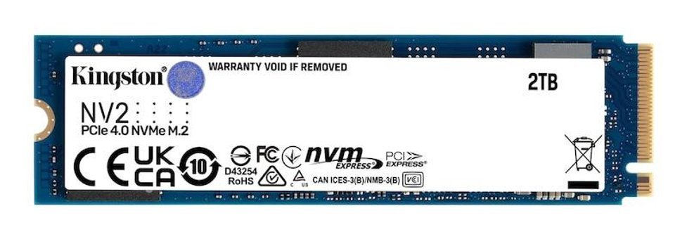 Kingston NV2 SNV2S/2000G PCI-Express 4.0 2 TB 2.5 inç SSD