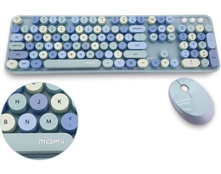 Coverzone Mofii Sessiz Kablosuz Klavye Mouse Seti