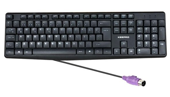Keepro KP-416 Sessiz Kablolu Klavye Mouse Seti