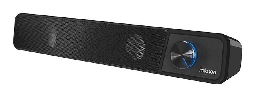 Mikado MD-69S 3 W 60 dB Kablolu-Kablosuz 2.1 Soundbar Siyah