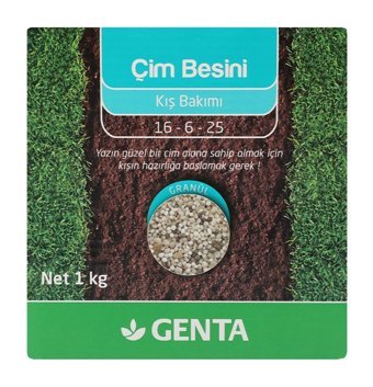 Genta Azot Fosfor Potasyum Çim 16 06 2025 Toprak Katı Gübre 1 kg