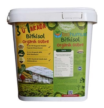 Biohumus Fülvik Asit-Hümik Asit Toprak Toz Gübre 5 lt