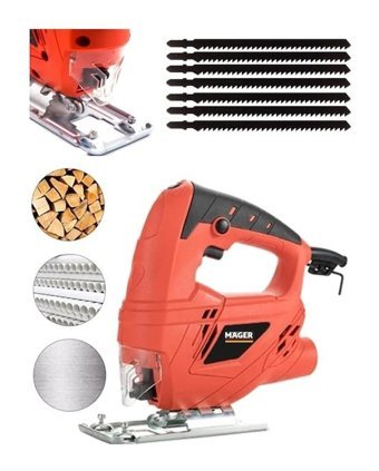 Mager 600 W Elektrikli Kablolu Dekupaj Testere