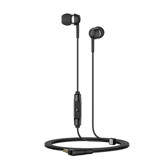 Sennheiser CX 80S Silikonlu Mikrofonlu 3.5 mm Jak Siyah Kablolu Kulaklık