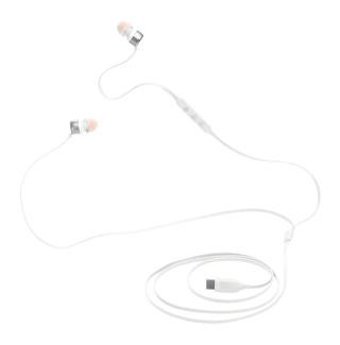Jbl Tune 310C Silikonlu Mikrofonlu Type C Beyaz Kablolu Kulaklık