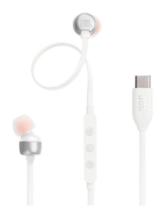 Jbl Tune 310C Silikonlu Mikrofonlu Type C Beyaz Kablolu Kulaklık