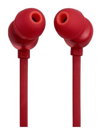 Jbl 310C Silikonlu Mikrofonlu 3.5 mm Jak Kırmızı Kablolu Kulaklık