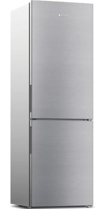 Arçelik 260364 MI Çift Kapılı No Frost E 324 lt Gümüş Alttan Donduruculu Kombi Tipi Buzdolabı