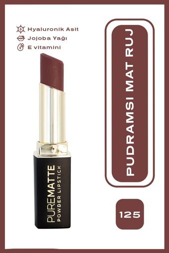 Golden Rose Pure Matte Powder No:125 Stick Ruj