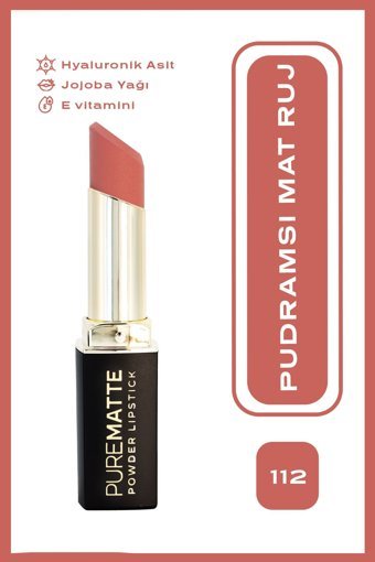 Golden Rose Pure Matte Powder No:112 Stick Ruj