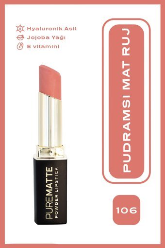 Golden Rose Pure Matte Powder No:106 Stick Ruj