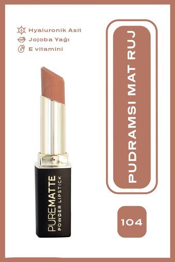 Golden Rose Pure Matte Powder No:104 Stick Ruj