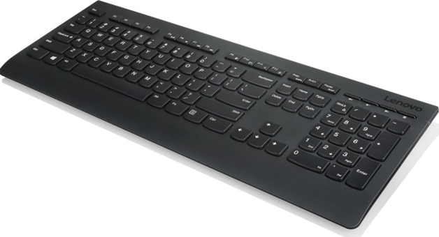 Lenovo 4X30H56842 Arapça Q Wireless 104 Tuşlu Kablosuz Siyah Normal Klavye