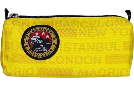 Cambridge Polo Club Sarı Düz Tek Gözlü Cüzdan Kalemlik