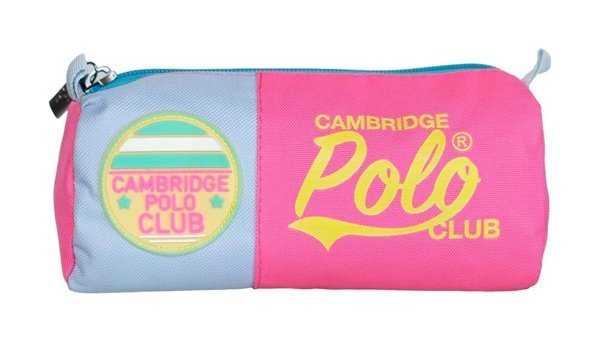 Cambridge Polo Club Pembe Düz Tek Gözlü Dikdörtgen Cüzdan Kalemlik