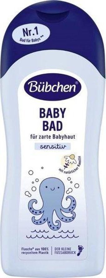 Bübchen Konak Önleyici Göz Yakmayan Hipoalerjenik Yenidoğan Hassas Ciltler İçin Bebek Şampuanı 1 lt