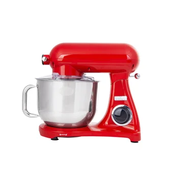 Karaca Powercast Chef Döküm Paslanmaz Çelik 1800 W 6.2 lt Standlı Hamur Yoğurma ve Mutfak Şefi Kırmızı