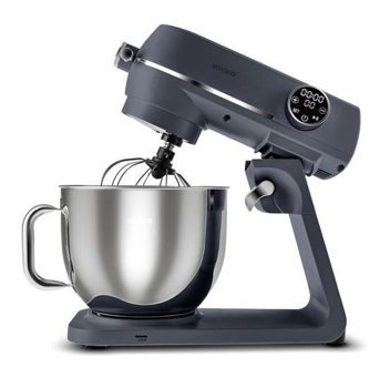 Karaca Multichef Artisan Paslanmaz Çelik 1800 W 7 lt Standlı Hamur Yoğurma ve Mutfak Şefi Gri