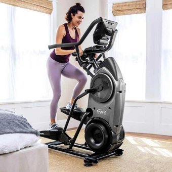 Bowflex Max Trainer 130 kg Kapasiteli Otomatik Mekanik Dikey Egzersiz Kondisyon Bisikleti Siyah