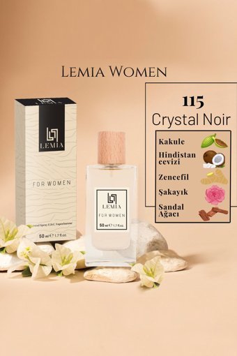 Lemia 115 Cresta Noir EDC Kadın Parfüm 50 ml