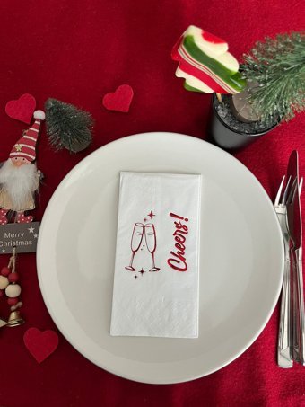 Kidspartim Cheers! Desenli Kağıt Peçete 16'lı