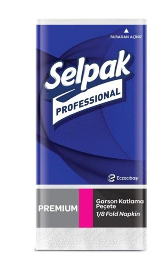 Selpak Professional Selpak Garson Katlama Kağıt Peçete 20x50'li