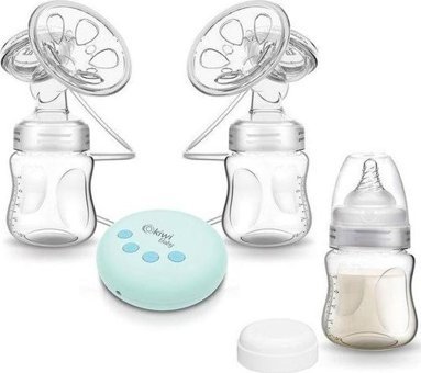 Kiwi Kbaby60 Elektrikli Biberonlu Masajlı Sessiz Çiftli Göğüs Pompası