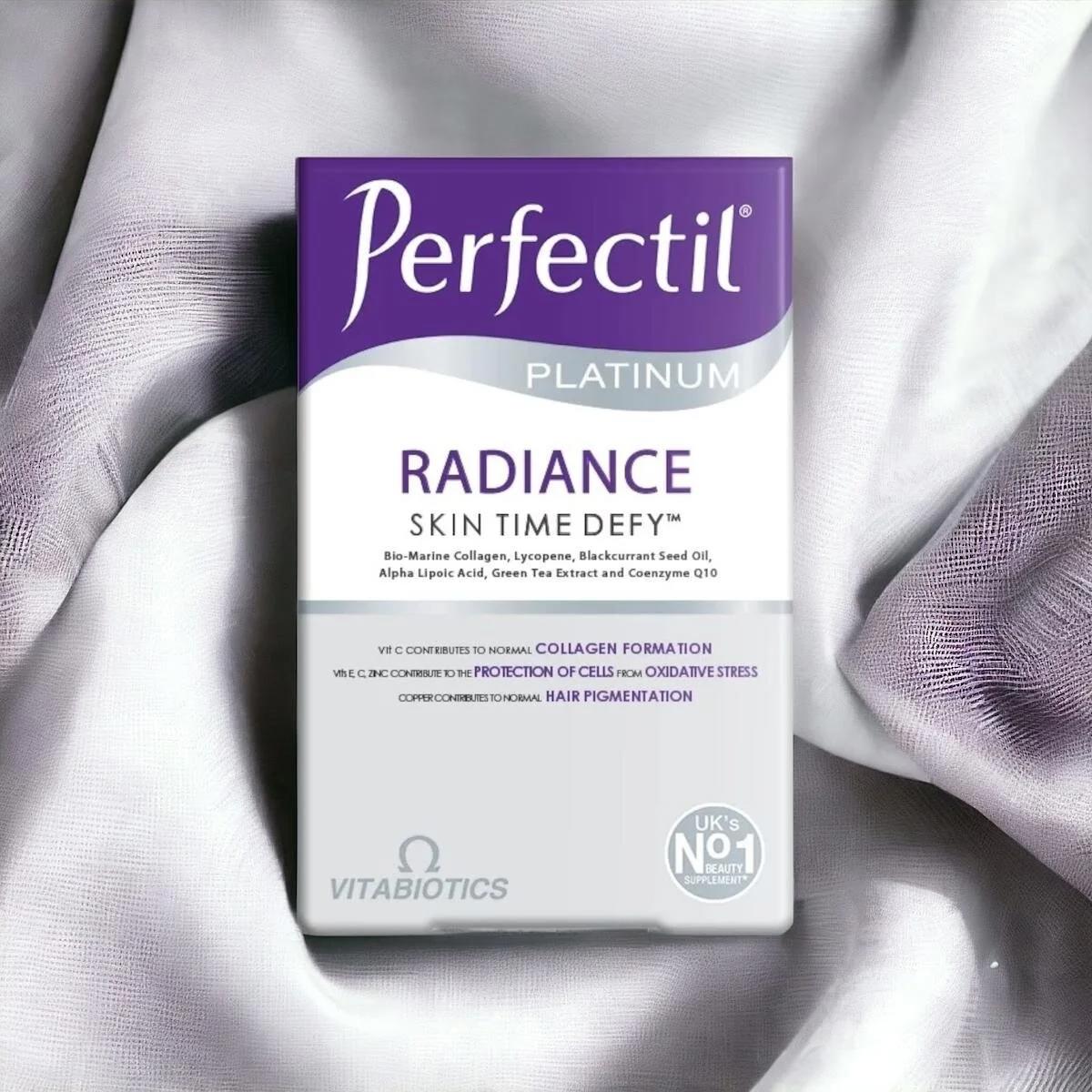 Vitabiotics Perfectil Platinum Radiance Aromasız Yetişkin Vitamin 60 Adet Tablet