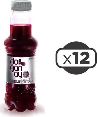 Doğanay Gurme Acısız Şalgam Suyu 12x300 ml