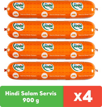 Pınar Servis Sade Hindi Macar Salam 4x900 gr