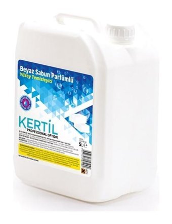 Kertil Çam Beyaz Sabun Parfümlü Yüzey Temizleyici 5 lt