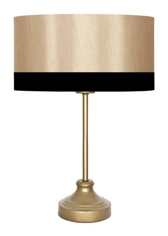 Vinner Onze Eskitme Metal Gold-Siyah Metal Tek Ayak Abajur