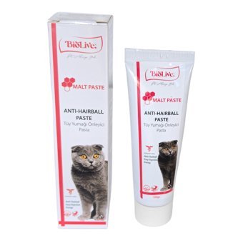 Biolive Tüy Yumağı Önleyici Yavru-Yetişkin Kedi Vitamini Macun 100 gr