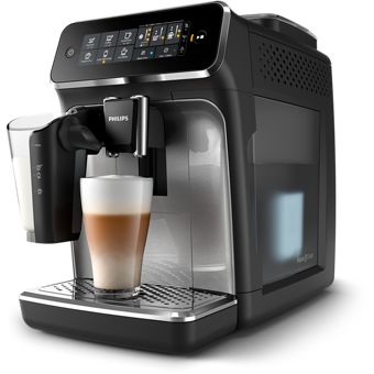 Philips EP3246/70 3200 Serisi 1500 W Paslanmaz Çelik Tezgah Üstü Kapsülsüz Öğütücülü Tam Otomatik Espresso Makinesi Siyah