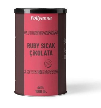 Pollyanna Ruby Parçacıklı Sıcak Çikolata 1 kg