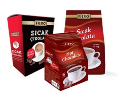 Fıero Glutensiz Sıcak Çikolata 250 gr