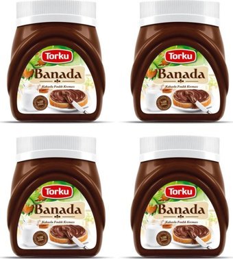 Torku Banada Kakaolu Fındık Kreması 4x400 gr