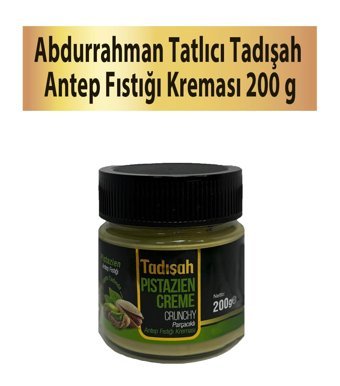 Abdurrahman Tatlıcı Tadıbu Parçacıklı Antep Fıstığı Kreması 200 gr