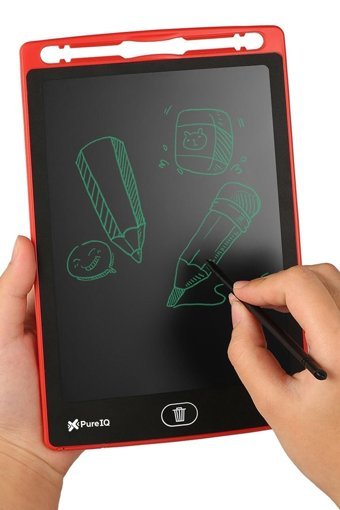 Pure IQ Kablosuz Kalemli Bluetooth 8.5 inç Grafik Tablet Kırmızı
