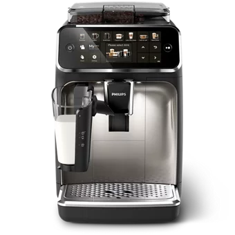Philips EP5447/90 1500 W Krom Tezgah Üstü Kapsülsüz Öğütücülü Tam Otomatik Espresso Makinesi Siyah