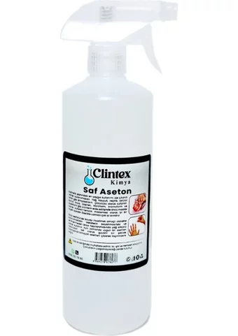 Clintex Kimya Pompalı Sprey Aseton 1 lt