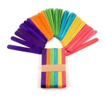 Elif İş Eğitim Ahşap 50 Adet Ağda Spatulası