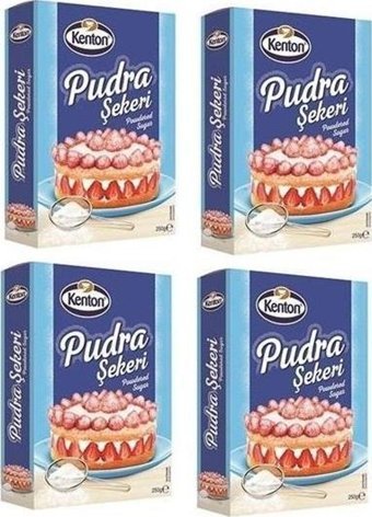 Kenton Pudra Şekeri 4x250 gr