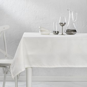 Schafer Sue Poly Pamuklu 160x240 cm Dikdörtgen Masa Örtüsü Krem