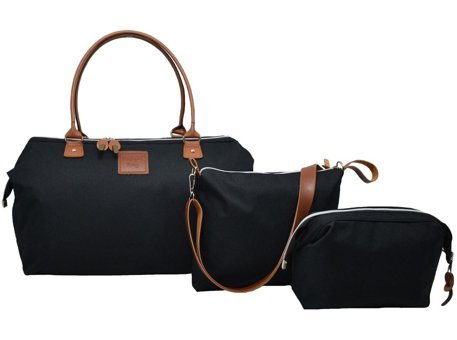 Babysi Mommy Bag Su Geçirmez Paraşutsoft Bebek Omuz Çantası Siyah