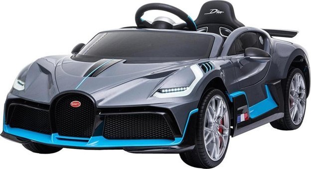 Baby Toys Bugatti 12 V Üstü Açık Akülü Araba Gri