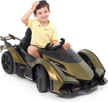 Baby Toys Vision Gran Turismo 12 V Üstü Açık Tek Akülü Araba Yeşil